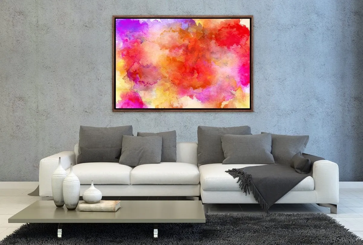 Abstract Watercolour | Canvas Art Print