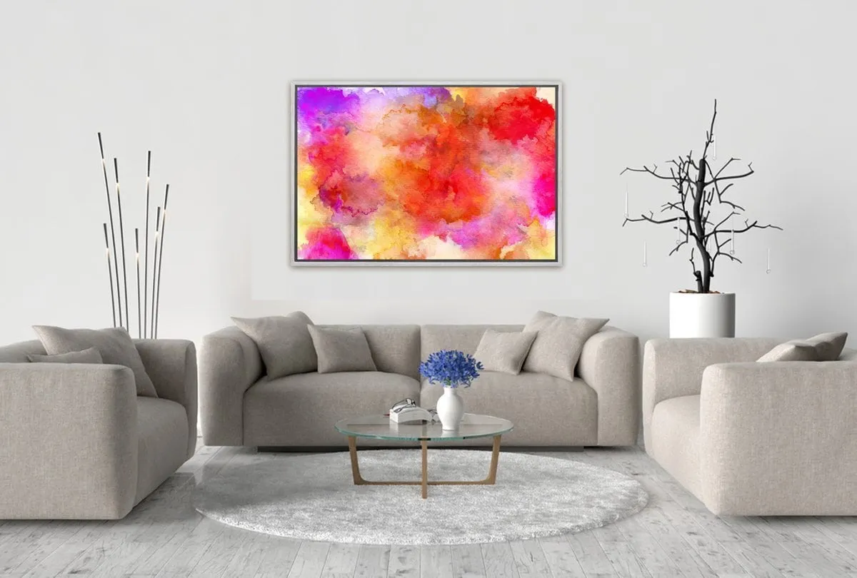 Abstract Watercolour | Canvas Art Print