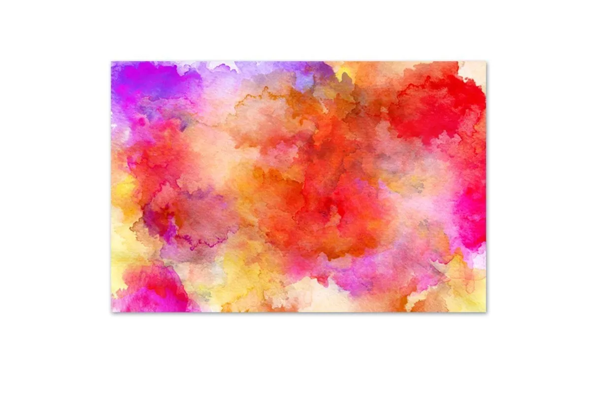 Abstract Watercolour | Canvas Art Print