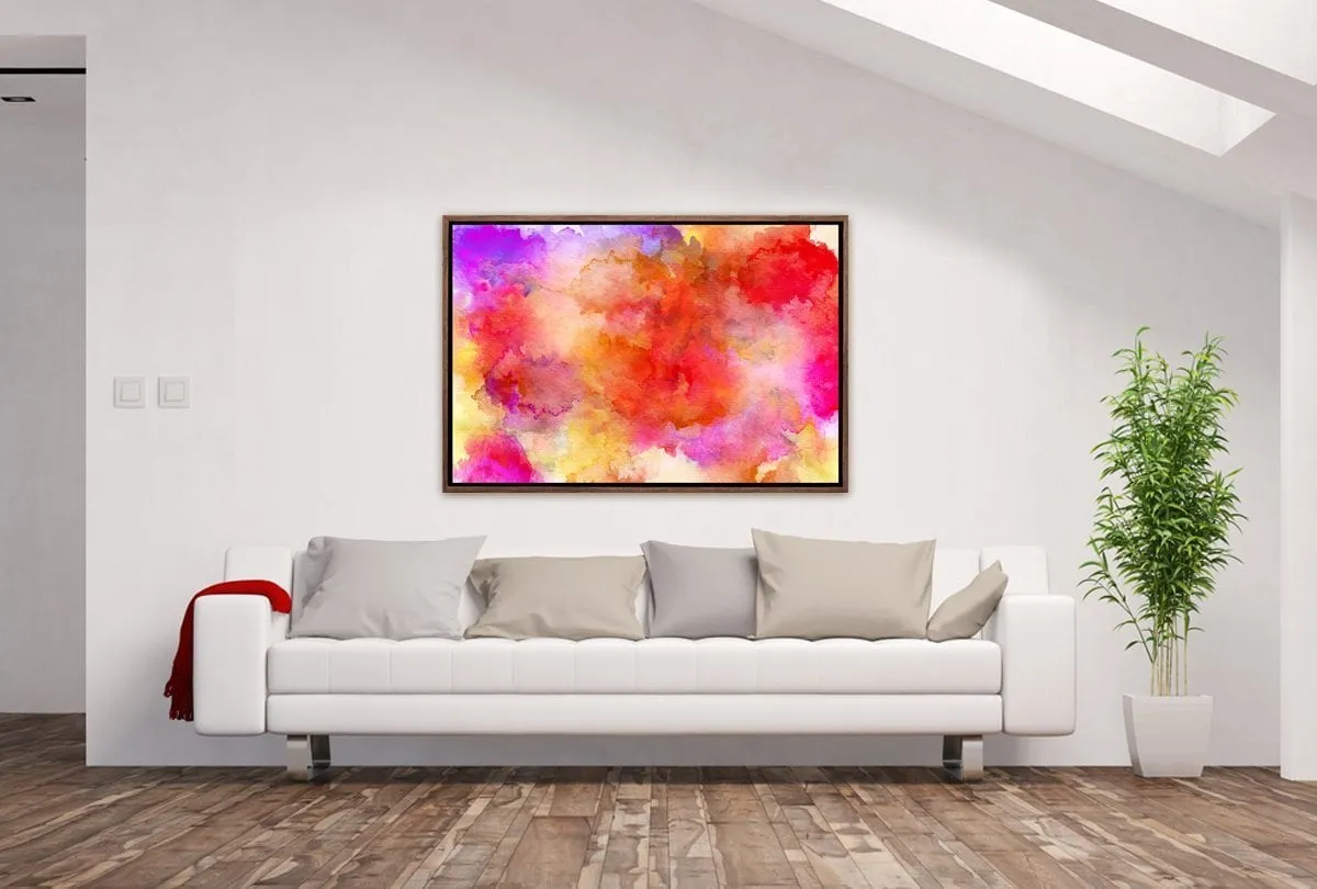 Abstract Watercolour | Canvas Art Print