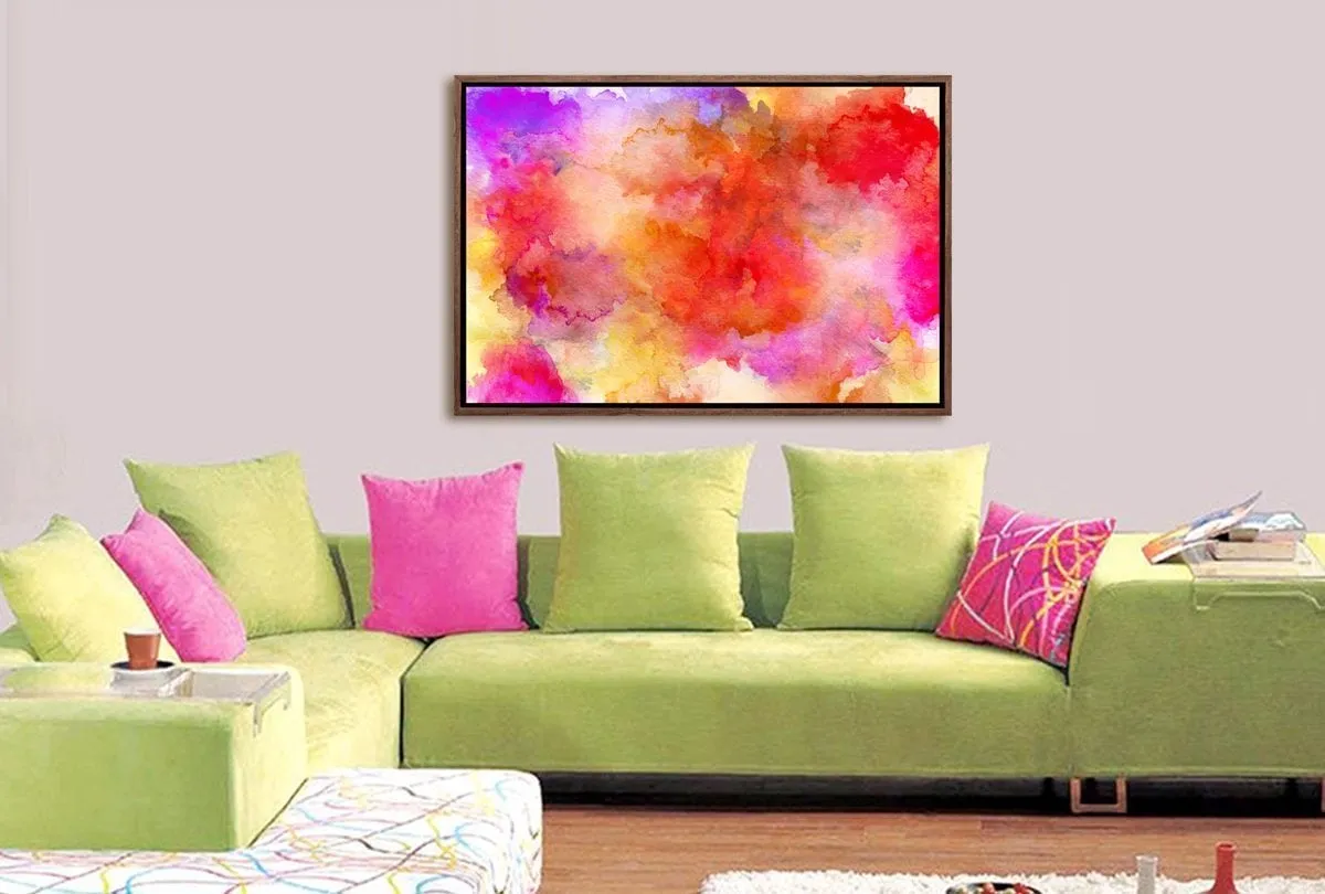 Abstract Watercolour | Canvas Art Print