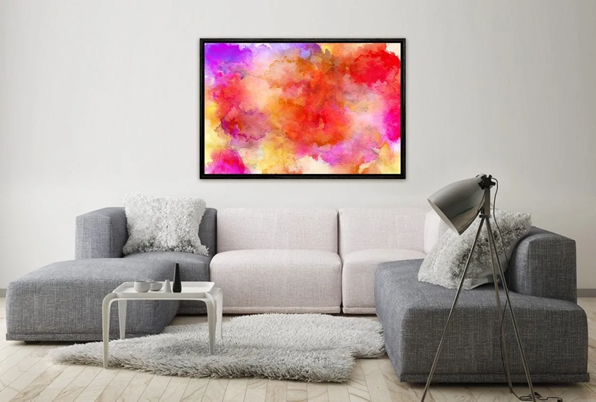 Abstract Watercolour | Canvas Art Print