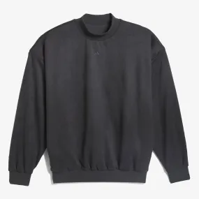 Adidas Originals | BASKETBALL SUEDED CREW SWEATSHIRT  { CARBON