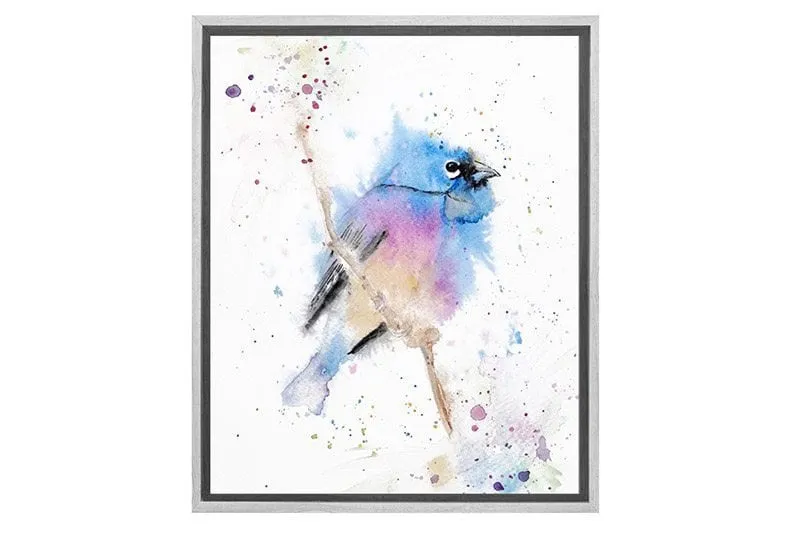 Bird Watercolour 2 | Canvas Wall Art Print