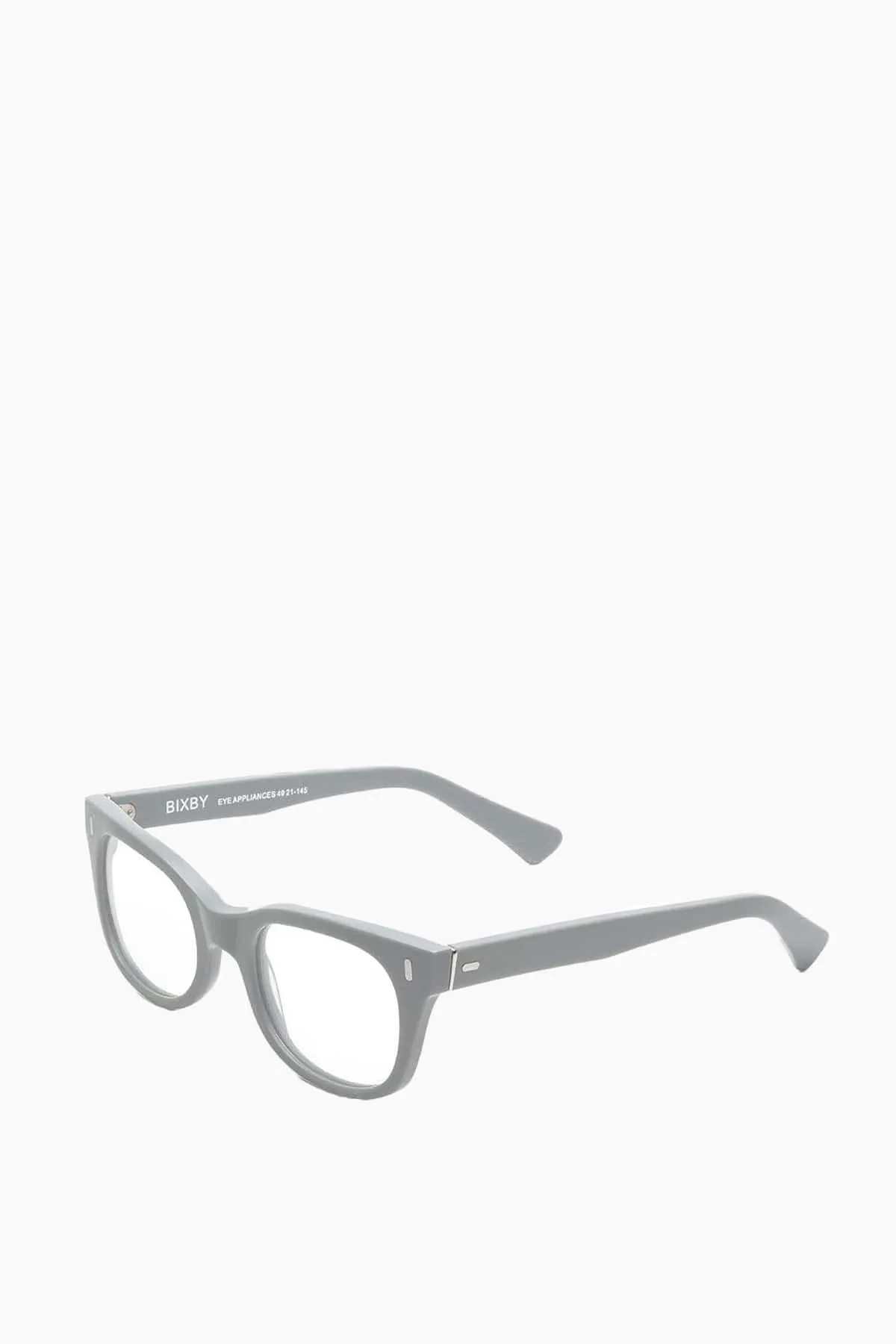 Bixby Glasses in Matte Putty Grey