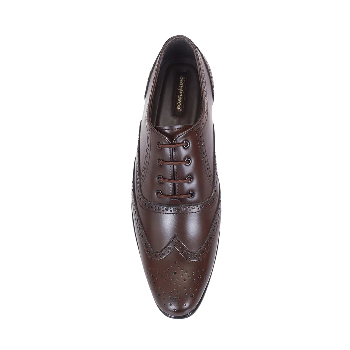 Brown Formal Brogue Shoes