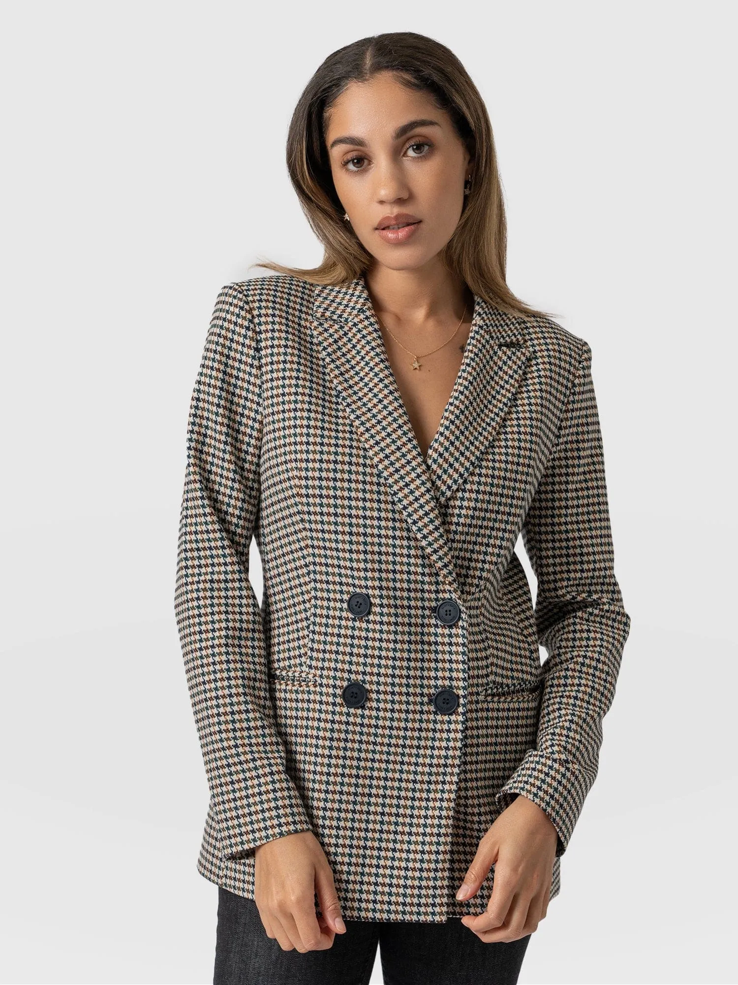 Cambridge Blazer - Saxon Jacquard