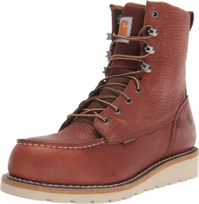 Carhartt Men's WP 8" Moc Steel Toe Wedge Work Boot