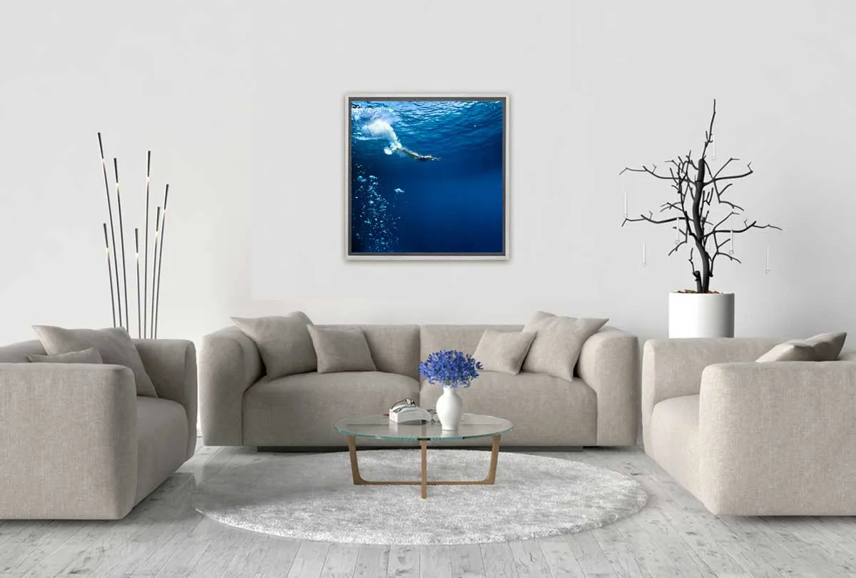 Deep Sea Dive | Canvas Wall Art Print