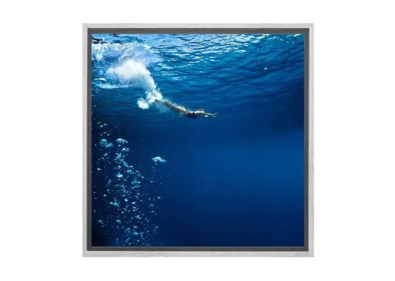 Deep Sea Dive | Canvas Wall Art Print