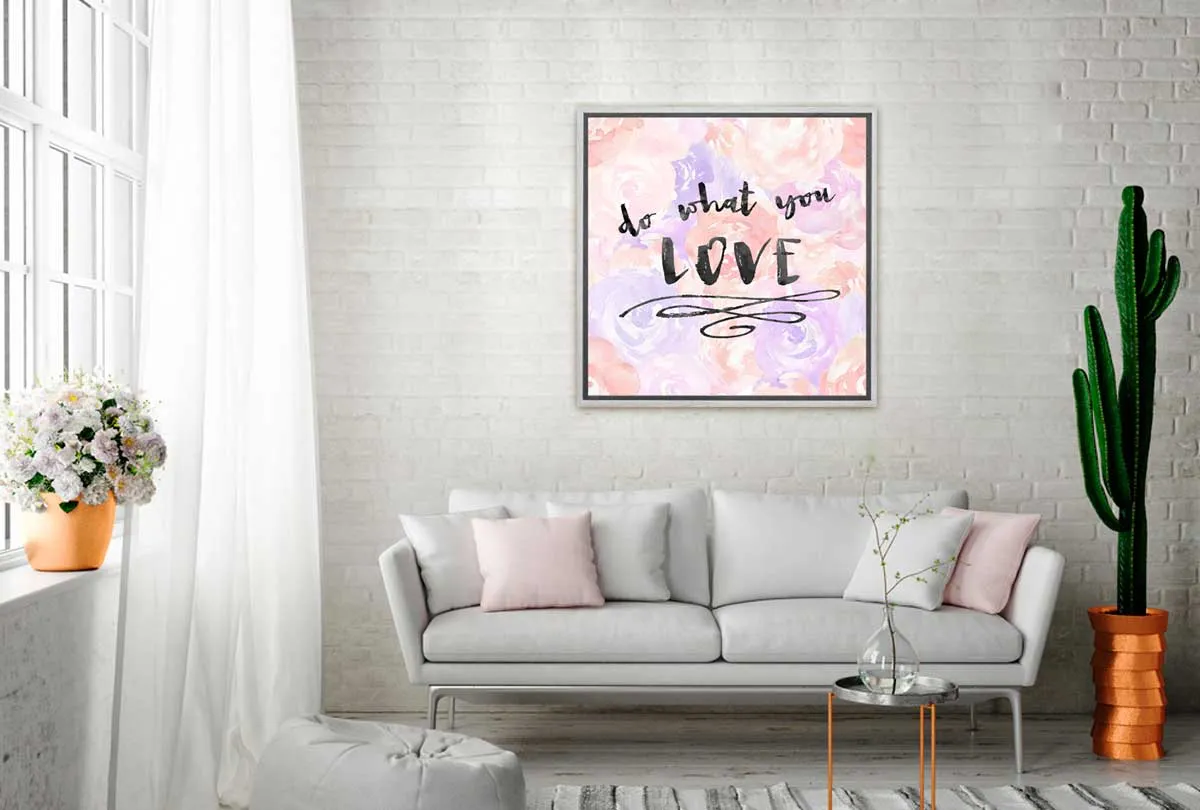 Do What You Love | Canvas Art Print