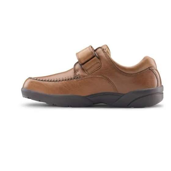 Dr. Comfort Men's Casual Shoe - Scott - Chestnut