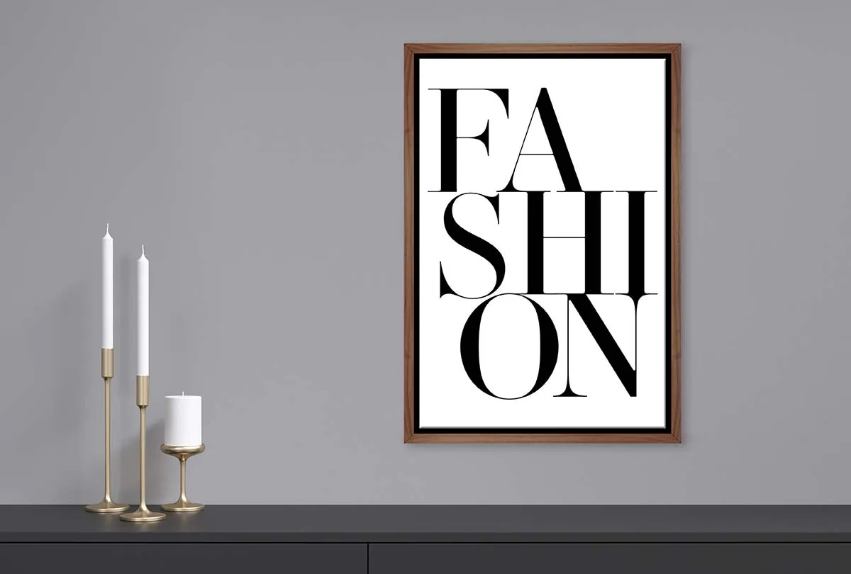 Fashion | Fashion Canvas Wall Art Print