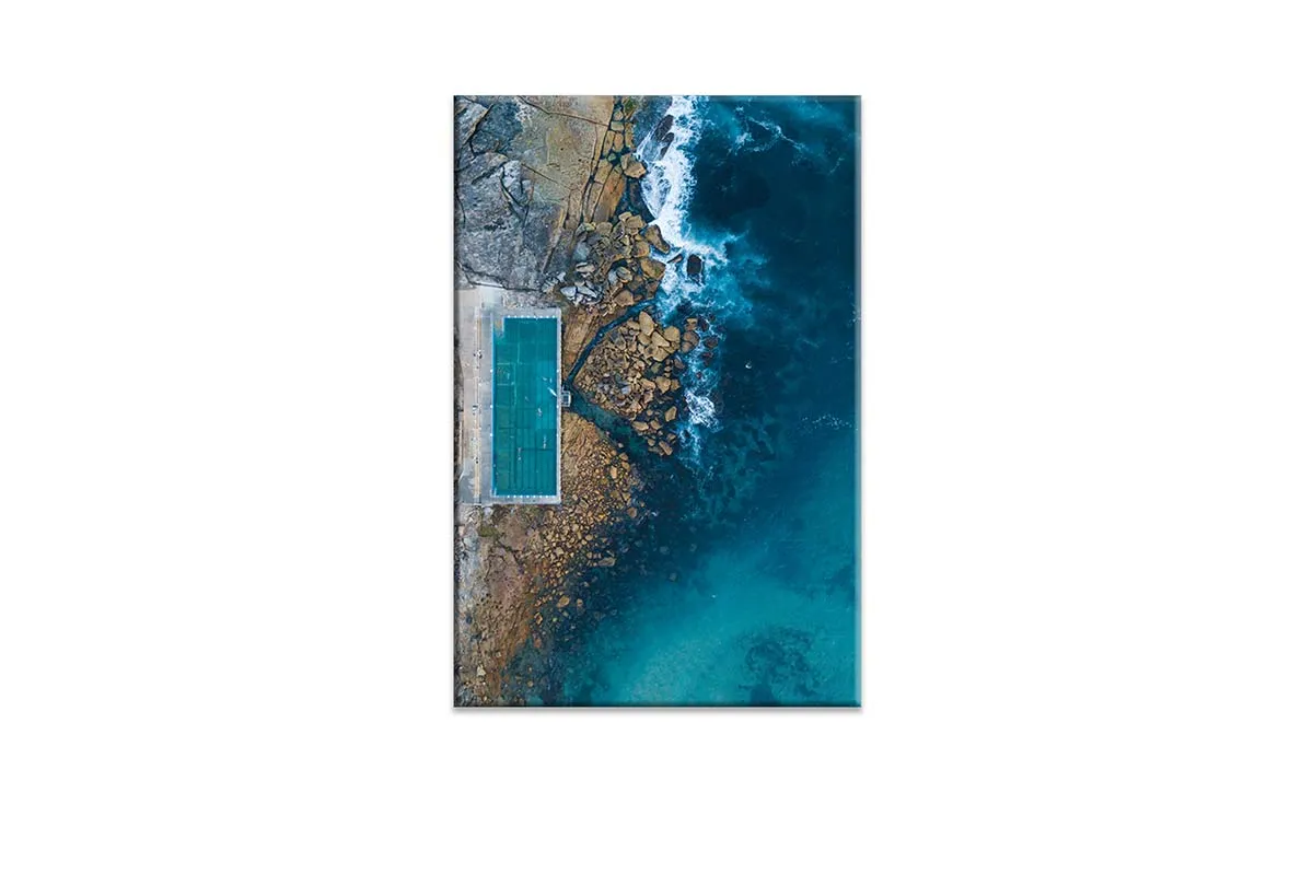 Freshwater Rock Pool, Australia | Canvas Wall Art Print