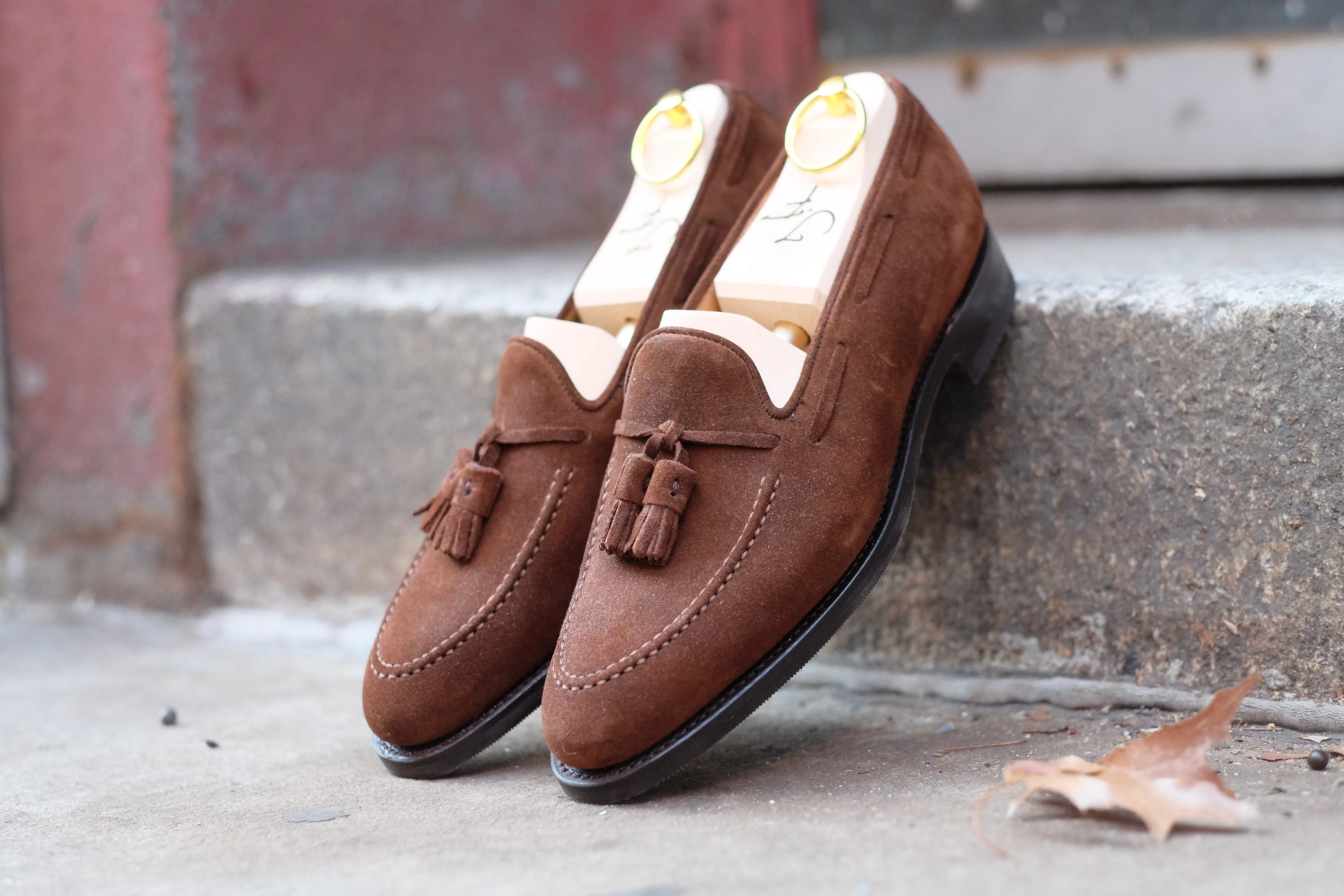 Haller - Tobacco Suede