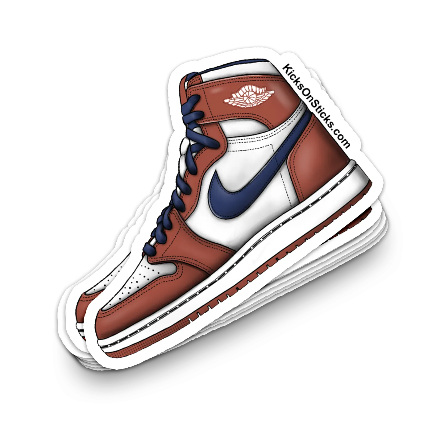 Jordan 1 "Eastside Golf" Sneaker Sticker