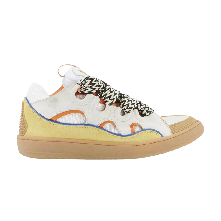 Lanvin Curb Sneaker 'White Beige', white