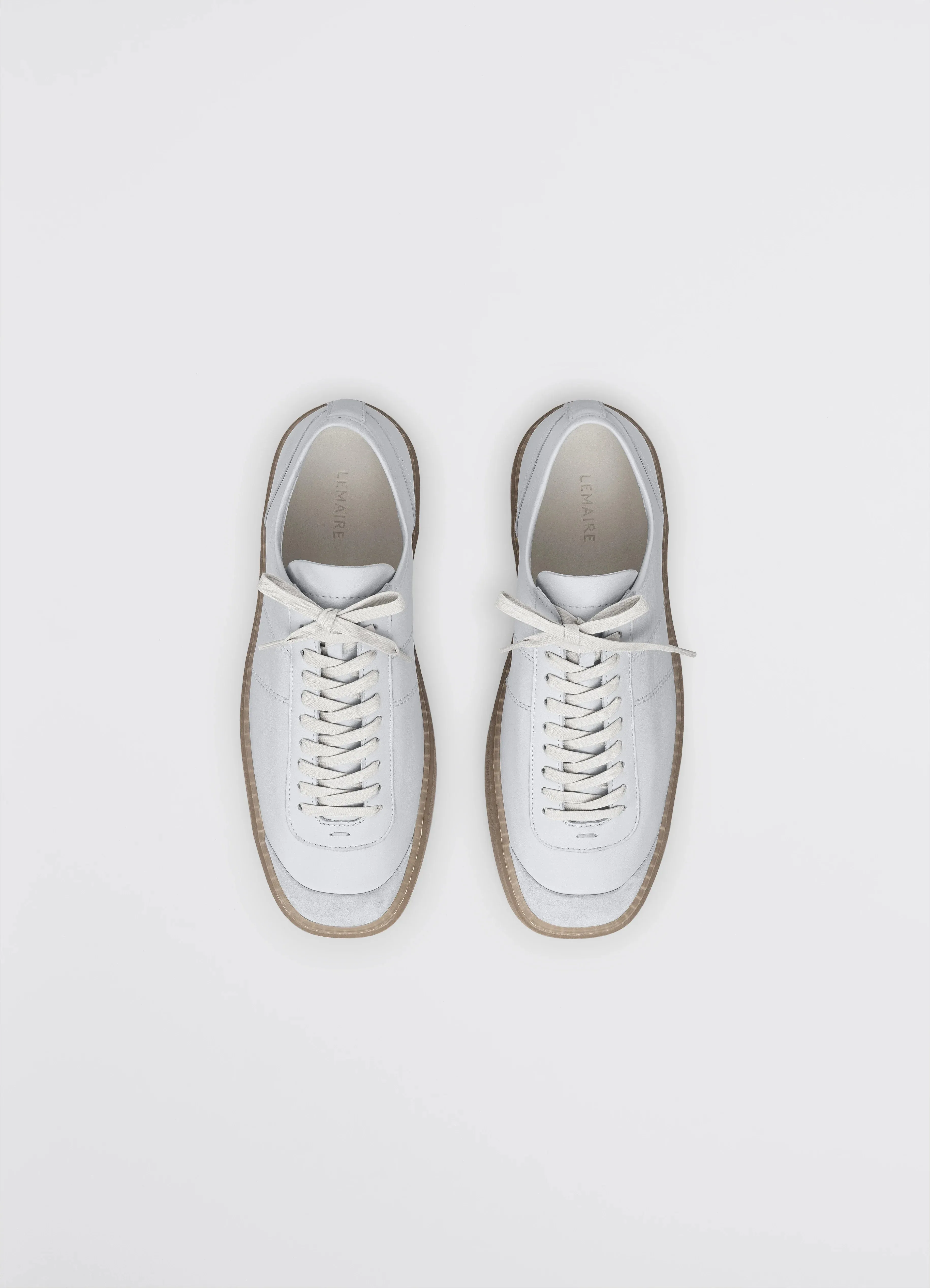 LINOLEUM BASIC LACED UP TRAINERS