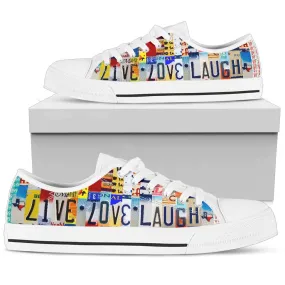 Live Love Laugh Low top