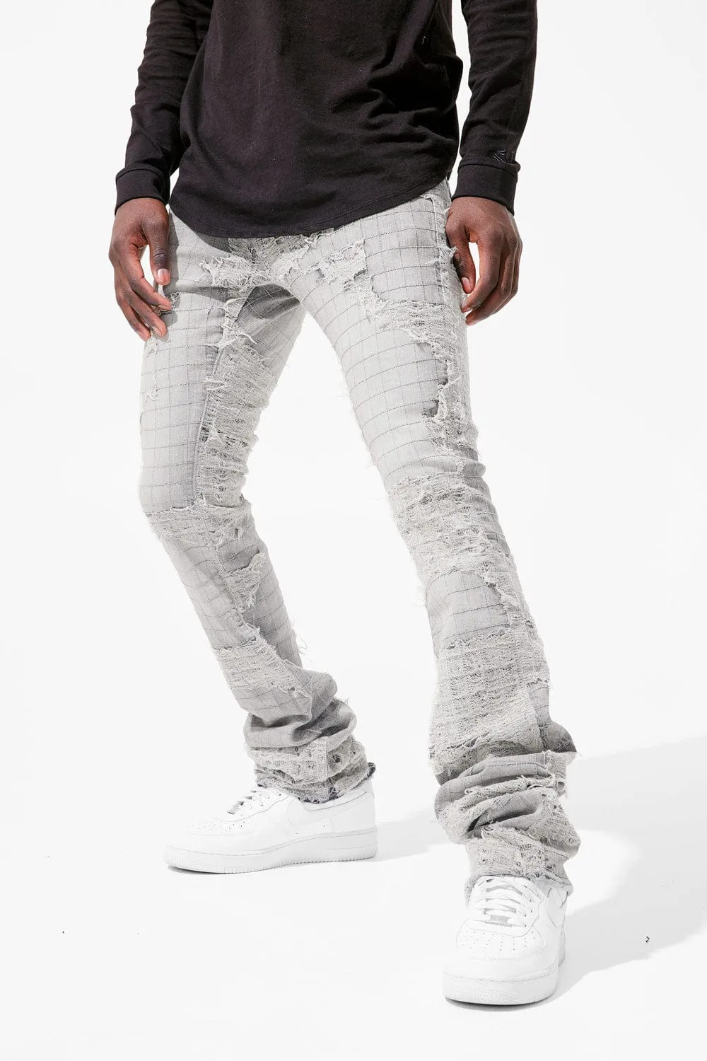 Martin Stacked - Full Moon Boro Denim (Citrine)