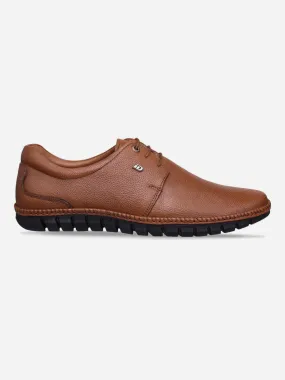 Men's Tan Comfort Fit Semi Formal Lace Up (ID2072)