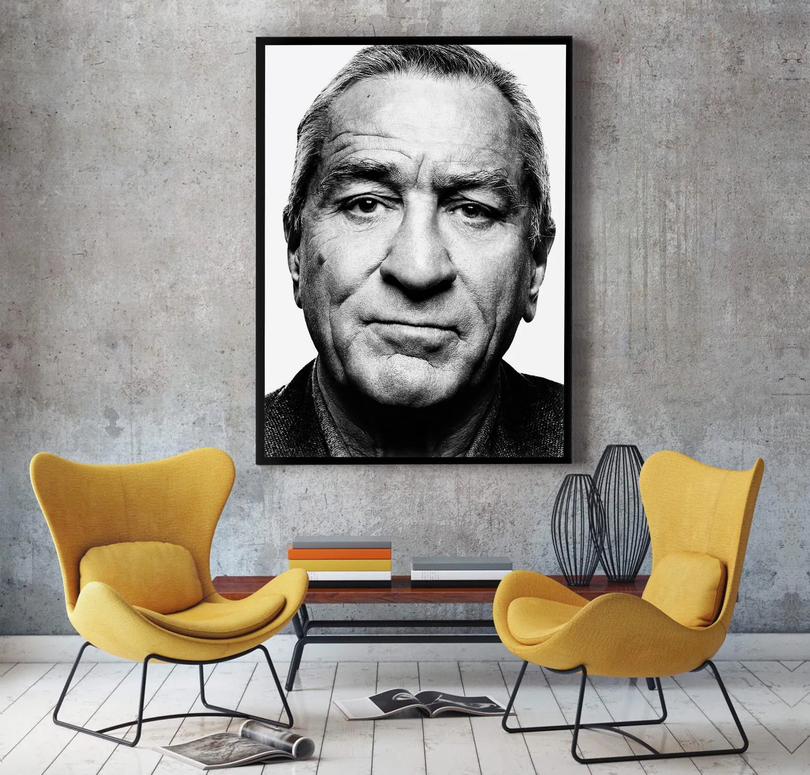 Robert De Niro Poster, Martin Scorsese Art, Movie Poster, Home Decor, Wall Decor, Custom Poster, Canvas Poster, Rolled Canvas, Wall Art