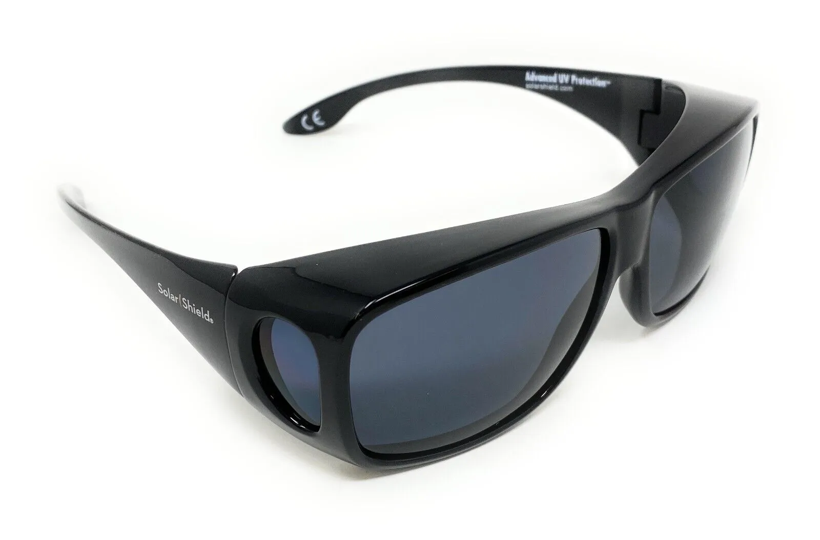 Sunglasses Polarised Optical Covers for Over Spectacles BLACK 574